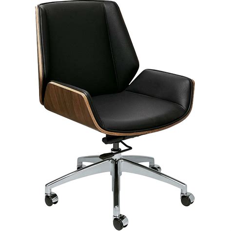 eames style office chair  vegan leather viral gads