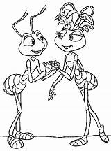 Bugs Bichos Miniatura Kleurplaten Ano Antz Grobe Krabbeln Disneydibujos Dinsectes Disneykleurplaten Disneymalvorlagen Picgifs Paginas Malvorlagen1001 Animaatjes sketch template