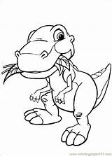Land Before Time Coloring Printable Color Others Online Pages sketch template