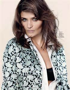 helena christensen shines for eric guillemain in elle