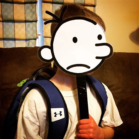 book character costume  diary   wimpy kid book character