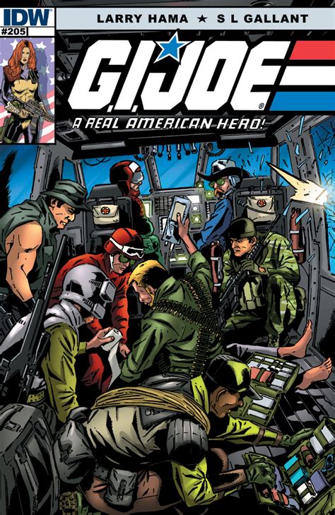 g i joe a real american hero 205 idw publishing