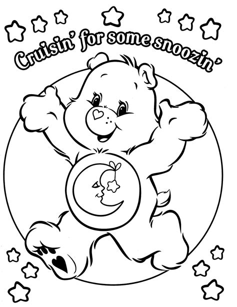 care bears coloring page care bears cousins pinterest