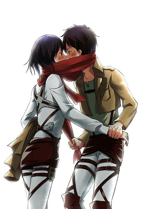 Pin By Lightning Fantasy On Eren And Mikasa Attack On Titan Attack On