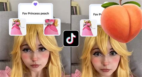 nsfw fav princess peach filter  shocked tiktok users