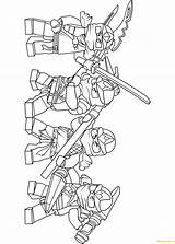 Ninjago Zx Ninjas Coloringpagesonly Snakes sketch template