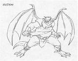 Character Gargoyles Greg Guler Model Sheet Disney Hudson Choose Board Goliath Concept sketch template