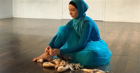 ballet dancer hijab islam professional ballerina