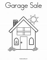 Coloring House Pages Garage Happy Printable Warming Party Template Worksheet Twistynoodle Noodle Print Address Worksheets Built California Usa Teaching Favorites sketch template