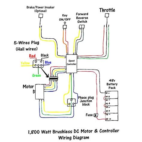 electric bike controller wiring diagram  bike controller wiring