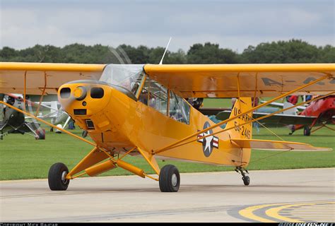 piper   super cub pa   untitled aviation photo  airlinersnet