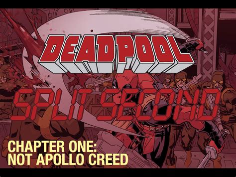 Deadpool Cable Split Second Infinite Comic Issue 1 Read Deadpool