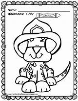 Coloring Pages Fire Prevention Color Week Safety Kids Fun Printable sketch template