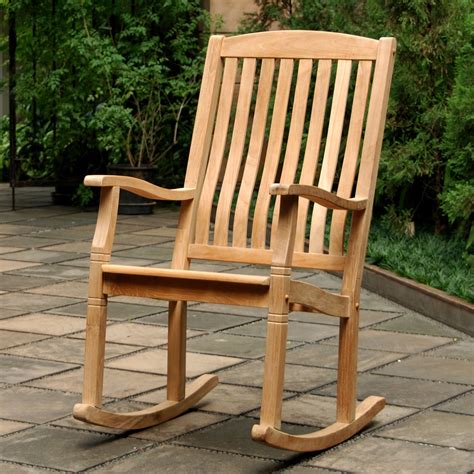teak wood rocking chair rocking chair teak wood chelmsford composite