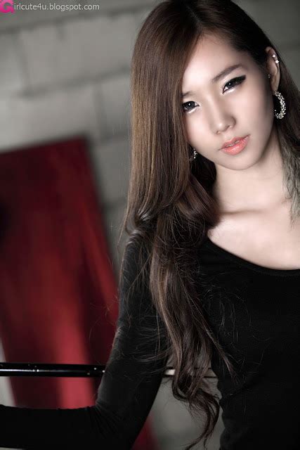 Lee Ji Min In Black Maxi ~ Cute Girl Asian Girl Korean Girl