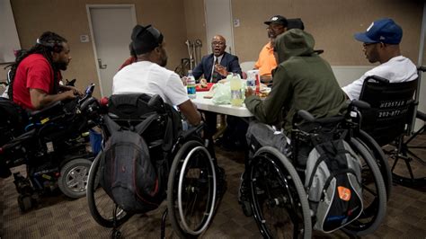 Shattered Paralyzed Shooting Victims Find New Life In Wheelchairs Npr