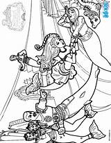 Scylla Coloring Pages Getdrawings Drawing sketch template