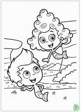 Coloring Bubble Guppies Pages Kids Popular sketch template