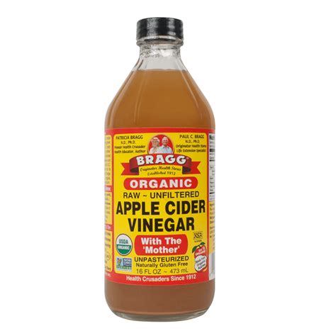 braggs apple cider vinegar   mother