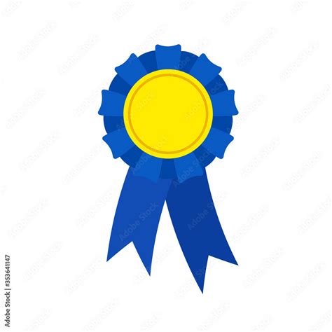 honorable mention ribbon clipart icon image isolated  white