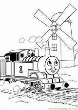 Thomas Friends Coloring Pages Printable Color Cartoons sketch template