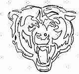 Chicago Bears Coloring Logo Pages Bulls Drawing Printable Logos Skyline Blackhawks Helmet Symbol Cartoon Football Drawings Getcolorings Getdrawings Paintingvalley Nfl sketch template