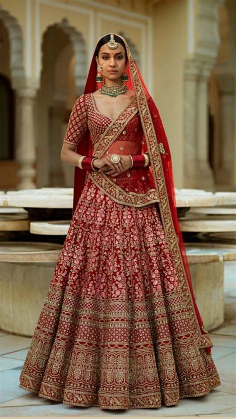 13 Best Indian Bridal Dresses Images Indian Wedding Dress Red Best