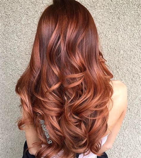 resultado de imagen para balayage color copper pelo cabello color