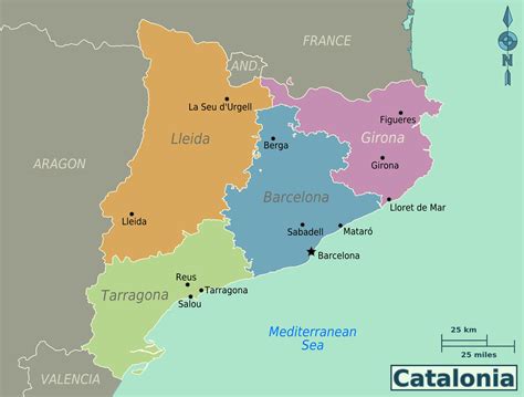 large catalonia maps     print high resolution