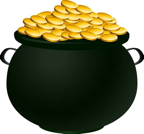 clipart pot  gold