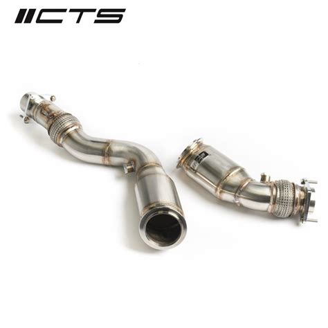 Cts Turbo 3 Stainless Steel High Flow Cats Bmw S55 F80 F82 F87 M3 M4