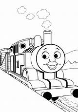 Train Coloring Thomas Pages Kids Cartoon Caboose Printable Drawing Coloriage Toby James Bullet Simple Trains Book Le Getdrawings Getcolorings Steam sketch template
