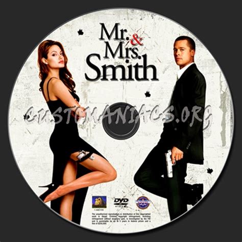 Mr And Mrs Smith Dvd Label Dvd Covers And Labels By