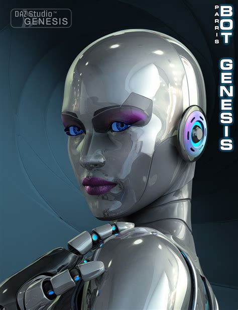 bot genesis  models   software  daz  cyberpunk girl arte cyberpunk arte sci fi