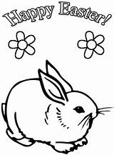 Bunny Coloring Easter Pages Kids Printable Rabbit Girls Cliparts Color Colouring Boys Print Sheet Clipart Library Popular Coloringhome Books sketch template