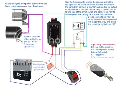spotlight wiring diagram  pin relay  wiring diagram bantuanbpjscom