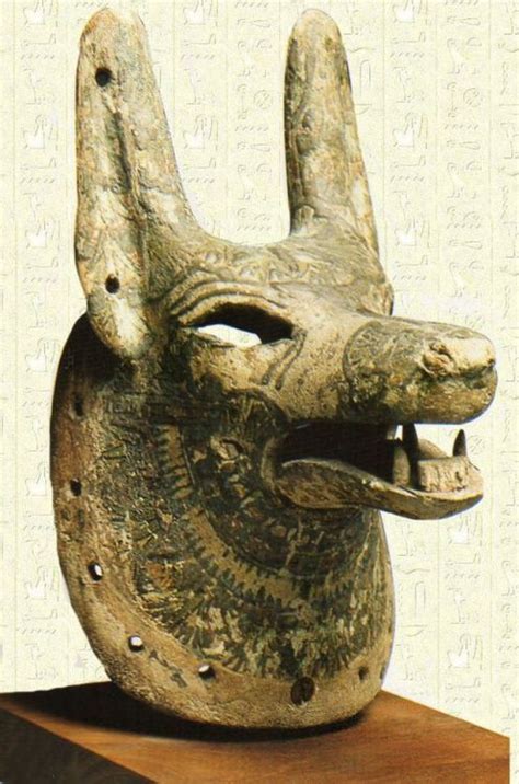 Mask Of Anubis Ancient Egyptian Art Ancient Egypt Gods