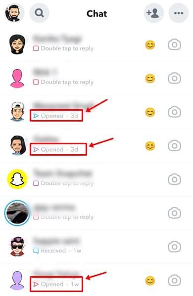 What Does Opened And Received Mean In Snapchat