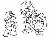 Coloring Super Pages Mario Bros Boys Sonic Submarine sketch template