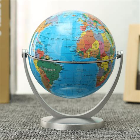 rotating desktop globes earth ocean globe world geography map table decor walmart canada