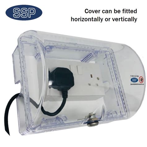 clearstop anti tamper locking electrical double plug socket cover dementia care ssp direct