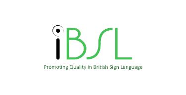logo ibsl dot sign language