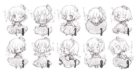 10 Chibi Expressions By Bardi3l On Deviantart