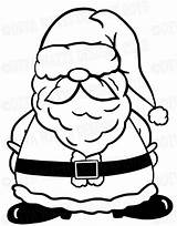 Gnome Claus sketch template