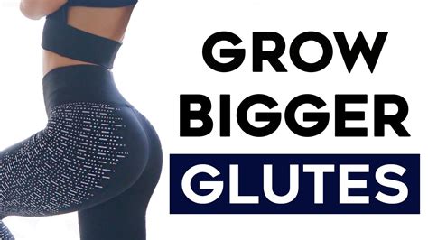 Bigger Butt Workout 4 Exercises To Grow Bigger Booty Fast Youtube