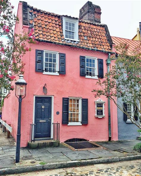 pin riley  images pink house exterior pink houses