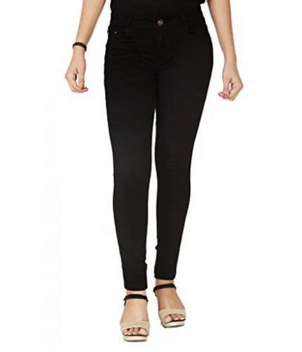 Womens High Rise Stretchable Black Jeans At Rs 1200 Piece Ladies