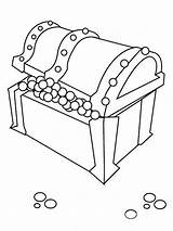 Treasure Chest Coloring Clipart Open Cliparts Pearls Color Popular Results Kids Library Clip Chair sketch template