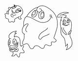 Coloring Pages Ghost Face Man Pac Pacman Print Adventures Printable Ghostly Color Cartoon Template Popular Coloringhome Getcolorings Getdrawings sketch template