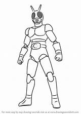 Rider Kamen Draw Gaim sketch template